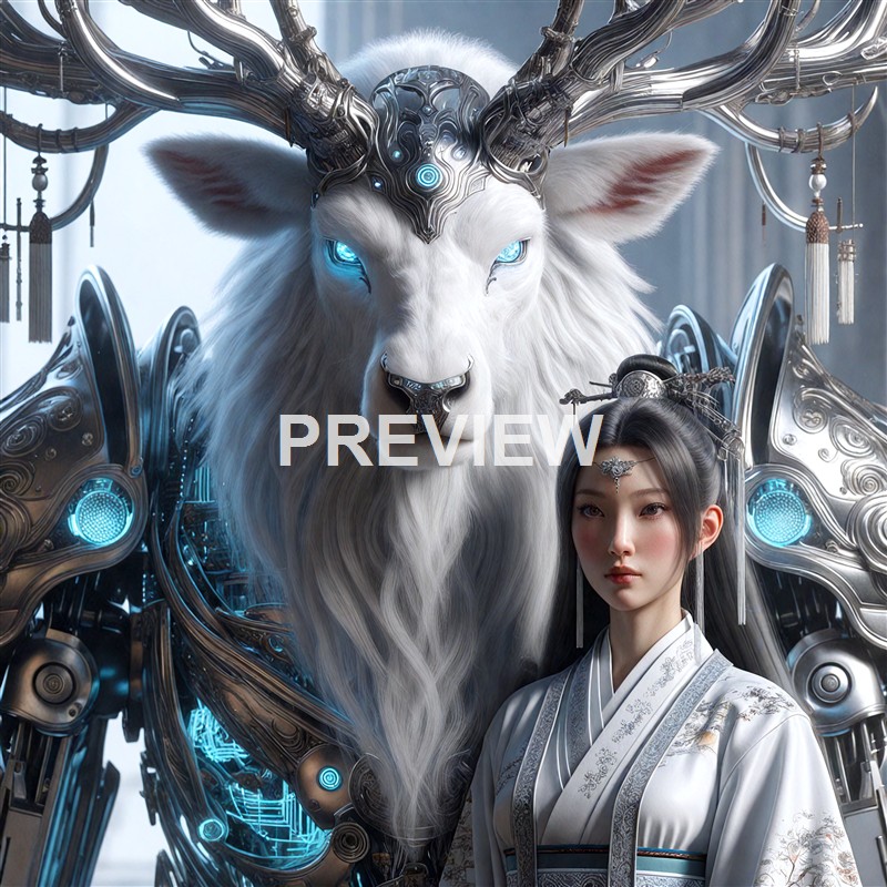 20740 - a-majestic-warrior-half-white-elk-and-half-robot-stan_00002__result